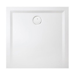 Leda Receveur de douche carré 750x750 mm blanc SPACE MINÉRAL S Kobleo