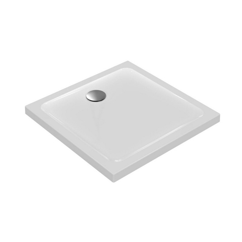 Ideal standard Receveur de douche carré 90x90 cm extra-plat antidérapant CONNECT DESI Kobleo