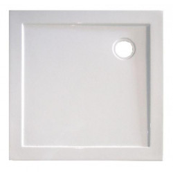 Ondée Receveur de douche acrylique extra-plat 80x80x5 cm ACRYL80x80 Ondée Kobleo