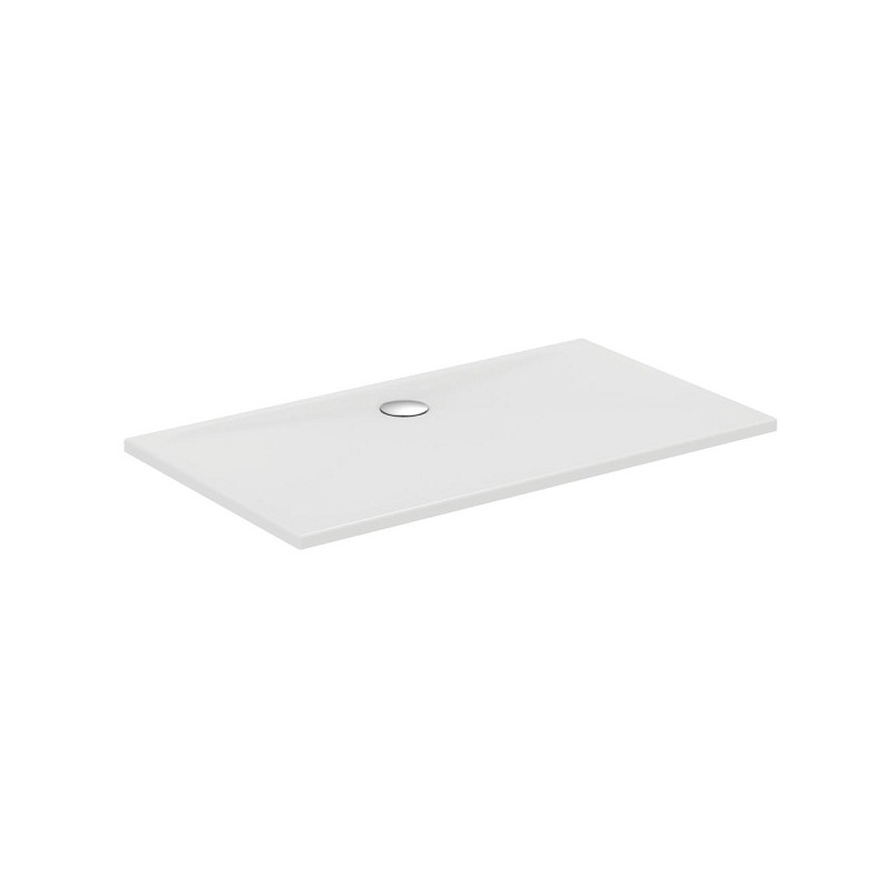 Ideal standard Receveur de douche rectangulaire 140 x 80 cm antidérapant Blanc STRADA Kobleo