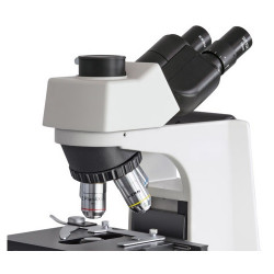 Kern sohn Microscope trinoculaire OBF 131 halogène 20W 4x/10x/40x/100x Kern Kobleo