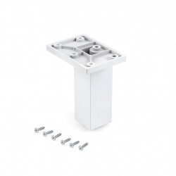 Emuca Pied pour meubles Smartfeet 1 central 100-110mm blanc 2023512 Emuca Kobleo
