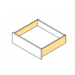 Emuca Tiroir extérieur Concept 138x500mm 50kg acier blanc 3115812 Emuca Kobleo