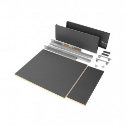 Emuca Kit tiroir Vertex 178x450mm gris anthracite 3173335 Emuca Kobleo Emuca Kit tiroir Vertex 178x450mm gris anthracite 3173335 Emuca Kobleo
