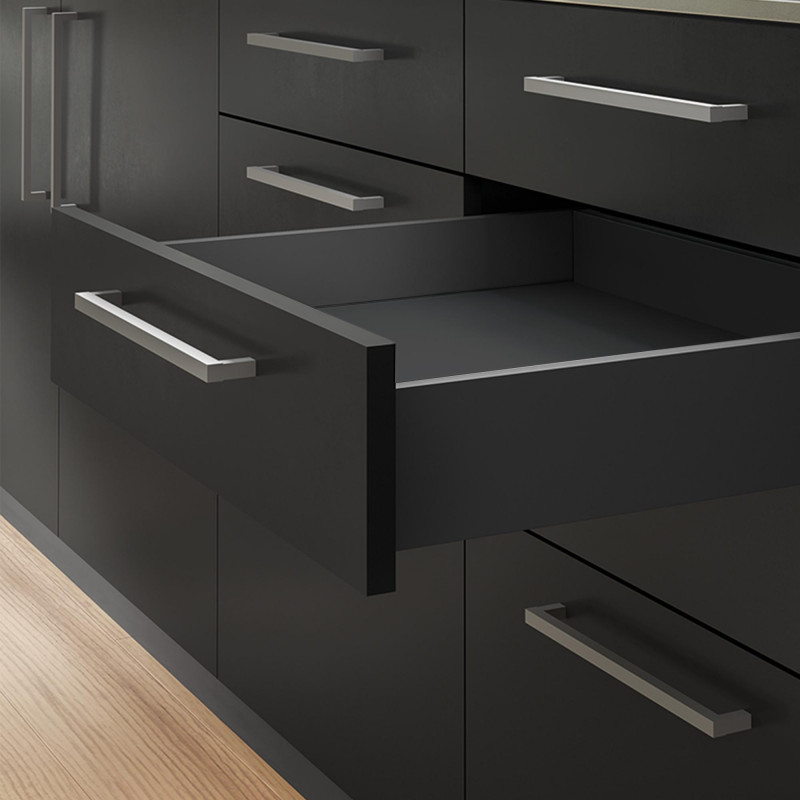 Emuca Kit tiroir Vertex 178x450mm gris anthracite 3173335 Emuca Kobleo Emuca Kit tiroir Vertex 178x450mm gris anthracite 3173335 Emuca Kobleo