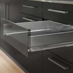 Emuca Kit tiroir Vertex 178x450mm gris anthracite 3173335 Emuca Kobleo Emuca Kit tiroir Vertex 178x450mm gris anthracite 3173335 Emuca Kobleo