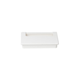 Emuca 5 Passe-câbles pour table Plasquare 1 plastique blanc 3920015 Emuca Kobleo