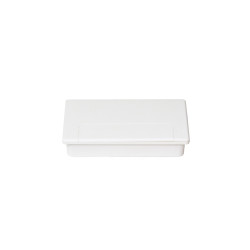Emuca 5 Passe-câbles pour table Plasquare 1 plastique blanc 3920015 Emuca Kobleo