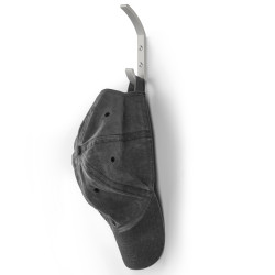 Emuca 4 Cintres muraux Nelson anodisé mat avec vis de fixation 7200162 Emuca Kobleo