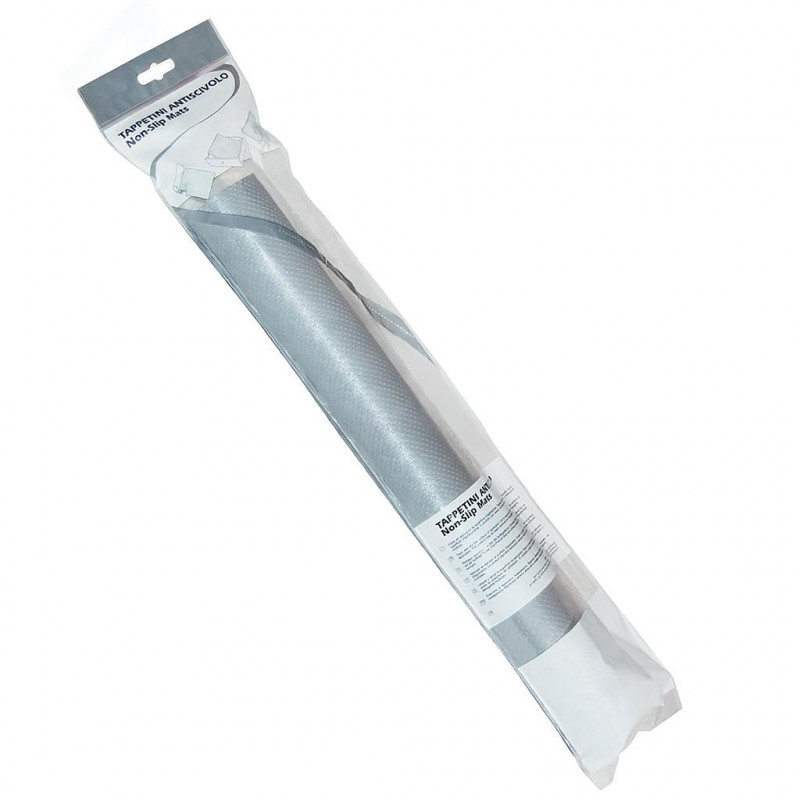 Emuca Tapis antidérapant pour tiroirs ép.1,2mm plastique gris 8020121 Emuca Kobleo