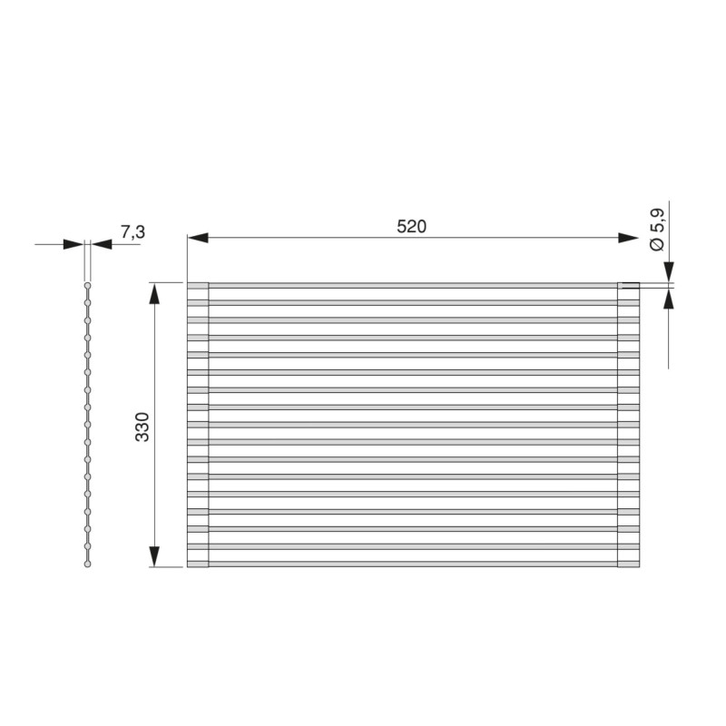 Emuca Égouttoir à vaisselle flexible et enroulable 330x520mm 8939221 Emuca Kobleo Emuca Égouttoir à vaisselle flexible et enroulable 330x520mm 8939221 Emuca Kobleo