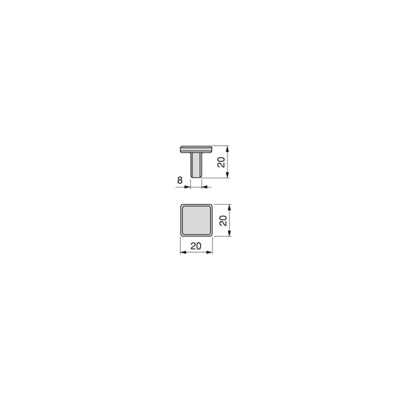 Emuca 25 Poignées pour meubles avec vis M4 nickel satiné 9159651 Emuca Kobleo Emuca 25 Poignées pour meubles avec vis M4 nickel satiné 9159651 Emuca Kobleo