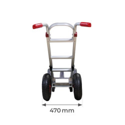 Stockman Diable tout terrain 250kg roues D330mm en alu ST250R Stockman Kobleo