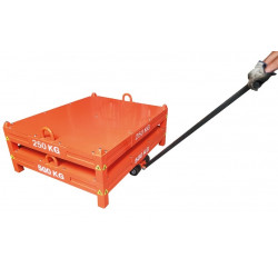 Stockman Rouleur à timon 3T 4 galets D85x90mm ST30 Stockman Kobleo Stockman Rouleur à timon 3T 4 galets D85x90mm ST30 Stockman Kobleo