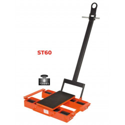 Stockman Rouleur à timon 6T 8 galets D85x90mm ST60 Stockman Kobleo