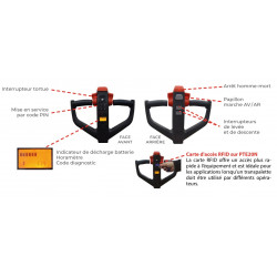 Stockman Transpalette électrique lithium 2T 1150mm/540mm PTE20N Stockman Kobleo