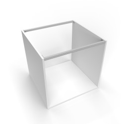 Emuca Kit traverse Albeam pour meubles de cuisine anodisé mat 8160562 Emuca Kobleo