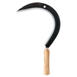 Leborgne Faucille à herbe droite manche bois 271450 LEBORGNE Kobleo