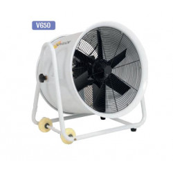 Sovelor Ventilateur extracteur mobile sur roues diamètre 600 mm 2250W V650 Sovelor Kobleo