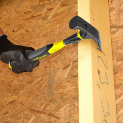 Leborgne Marteau de charpentier/mobiste 35cm manche Nanovib 100230 LEBORGNE Kobleo