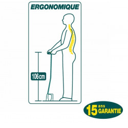 Leborgne Rotogrif naturOvert 4 dents 100cm manche bois 320040 LEBORGNE Kobleo