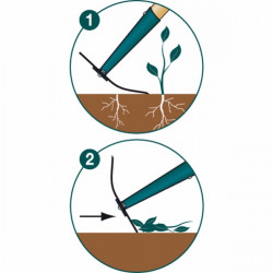 Leborgne Binette naturOvert 16cm manche bois 1m50 467021 LEBORGNE Kobleo