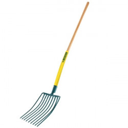 Leborgne Fourche à cailloux 9 dents manche bois 130cm 424350 LEBORGNE Kobleo