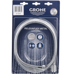 Grohe Flexible douche métal 125cm Relexaflex Metal Long-Life 28142000 Grohe Kobleo