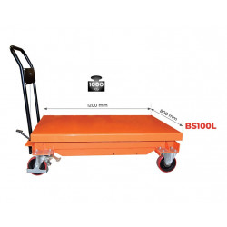 Stockman Table élévatrice manuelle grand plateau 1T 120x80cm BS100L Stockman Kobleo