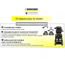 Karcher Nettoyeur Haute Pression 130 bar 2700W HD6/13C+ Karcher Kobleo Karcher Nettoyeur Haute Pression 130 bar 2700W HD6/13C+ Karcher Kobleo