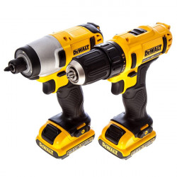 DeWalt Coffret DCK211D2T Perceuse visseuse Boulonneuse à chocs 10,8V 2,0Ah DeWalt Kobleo