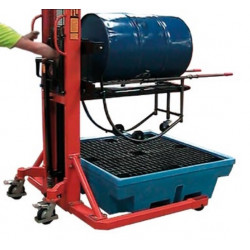 Stockman Chariot porte-fût basculant acier 300kg DF30 Stockman Kobleo