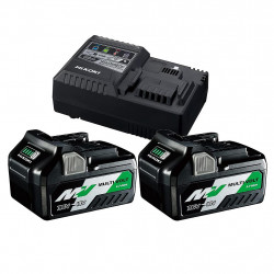 Hikoki BoosterPack MultiVolt 2x5Ah 18V-2,5Ah 36V chargeur UC18YSL3WEZ Hikoki Kobleo