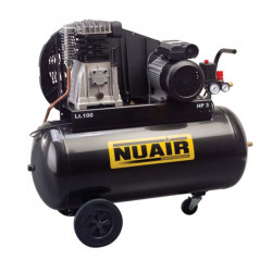 Nuair Compresseur B2800B/100CM3 100L 3Cv 10bar 20m3/h Nuair Kobleo