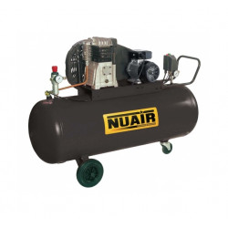 Nuair Compresseur air 3HP 22kW Triphasé 150L Entraînement par courroie B2800 Nuair Kobleo