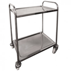 Stockman Servante inox 2 plateaux 610x410mm 100kg SVT2/100 Stockman Kobleo
