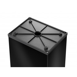 Hailo Poubelle ordures ménagères Big-Box Swing XL 52L noir Hailo Kobleo