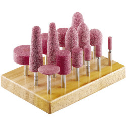 Sidamo Planchette de 15 meules corindon sur tige 10503050 6mm Sidamo Kobleo