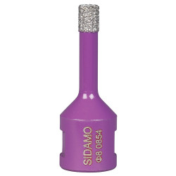 Sidamo Coffret de 6 trépans diamant à sec 11101451 M14 D6-8-10-12-18-22mm Kobleo