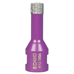 Sidamo Coffret de 6 trépans diamant à sec 11101451 M14 D6-8-10-12-18-22mm Kobleo