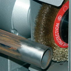 Sidamo Brosse Circulaire Avec Bagues D.200x20x32fil Ondule Laitonne Kobleo