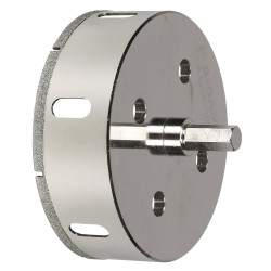 Sidamo Trépan diamant à eau L35mm D105mm tige 11mm hexagonale Sidamo Kobleo