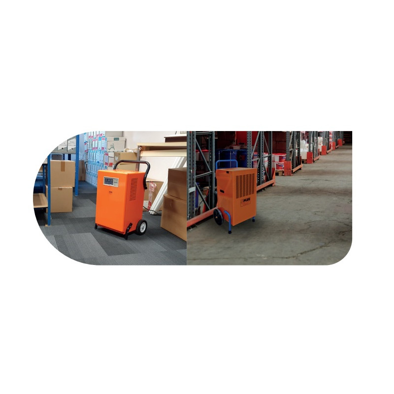 Splus Déshumidificateur mobile industriel DM 30.2 200m3/h 30L/j Splus Kobleo Splus Déshumidificateur mobile industriel DM 30.2 200m3/h 30L/j Splus Kobleo