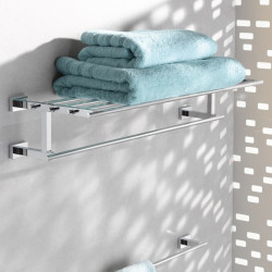 Grohe Porte-serviettes Essentials Cube 558mm chromé Grohe Kobleo