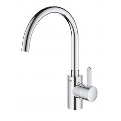 Grohe Mitigeur évier Eurosmart Cosmopolitan bec haut chromé Grohe Kobleo Grohe Mitigeur évier Eurosmart Cosmopolitan bec haut chromé Grohe Kobleo