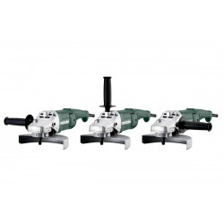 Metabo Meuleuse d'angle Set WEP 2200-230 2200W avec coffret et 2 meules 230mm Kobleo
