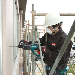 Makita Perforateur burineur Sds-Plus DHR202RFJ 18V Li-ion 2x3.0Ah 20mm 1.9J Kobleo Makita Perforateur burineur Sds-Plus DHR202RFJ 18V Li-ion 2x3.0Ah 20mm 1.9J Kobleo