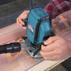Makita Défonceuse RP0900J 900W 8mm avec coffret Makpac 2 Makita Kobleo