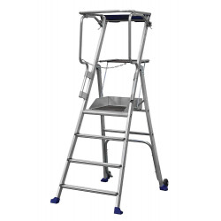 Duarib Plate-forme individuelle en aluminium 4 marches hauteur de travail 295 Duarib Kobleo