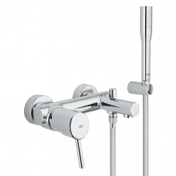 Grohe Mitigeur bain-douche Concetto monocommande 1/2" chromé Grohe Kobleo
